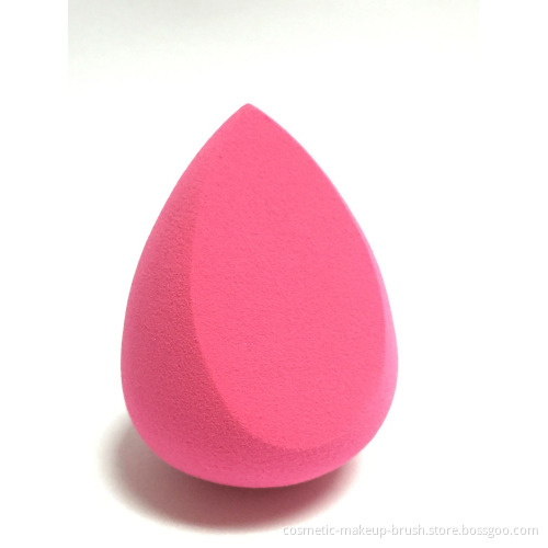 Latex free Hot pink angled cut teardrop sponge